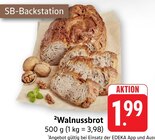 Aktuelle Brötchen Angebote bei EDEKA in Ulm Aktuelles Walnussbrot Angebot bei EDEKA in Ulm ab 1,99 €