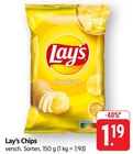 Chips Angebote von Lay's bei EDEKA Bad Kreuznach für 1,19 €