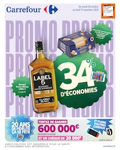 Prospectus Carrefour à Rambouillet, "34% D'ÉCONOMIES", 78 pages de promos valables du 29/10/2024 au 11/11/2024