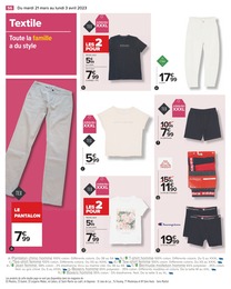 Offre Vêtements dans le catalogue Carrefour du moment à la page 56