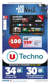 Prospectus Supermarchés Hyper U en cours à Courseulles-sur-Mer et alentours, "LES PRIX BAS de Noël", 28 pages, 02/12/2025 - 24/12/2025 Catalogue Supermarchés Hyper U en cours à Courseulles-sur-Mer et alentours, "LES PRIX BAS de Noël", 28 pages, 02/12/2025 - 24/12/2025