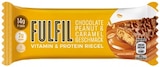 Chocolate Peanut & Caramel Geschmack Vitamin & Protein Riegel von Fulfil für 1,49 € bei REWE im Angebot Chocolate Peanut & Caramel Geschmack Vitamin & Protein Riegel von Fulfil im aktuellen REWE Prospekt
