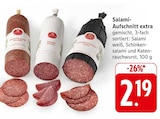 Aktuelle Wurst Angebote bei EDEKA in Ulm Aktuelles Westfälische Salami Angebot bei EDEKA in Ulm ab 2,19 €