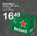 TOP Getränke Düsseldorf - Heineken Angebot im Prospekt Heineken bei TOP Getränke im Düsseldorf Prospekt für 16,49 €