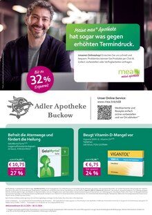 Aktueller mea - meine apotheke Prospekt für Buckow (Märkische Schweiz) mit  Seiten