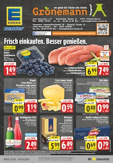 EDEKA Prospekt der Woche "Aktuelle Angebote" Seite 1, 23.03.2026 bis 28.03.2026 für Castrop-Rauxel Aktueller EDEKA Prospekt "Aktuelle Angebote" Seite 1 von 28 Seiten für Castrop-Rauxel