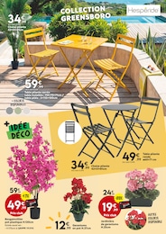 Offre Table de jardin ronde dans le catalogue Maxi Bazar du moment à la page 3