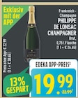 Champagner Angebote von Philippe de Lonsac bei Marktkauf Bochum für 19,99 €
