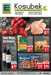 EDEKA Prospekt für Stolberg mit 24 Seiten EDEKA Prospekt für Stolberg: "Aktuelle Angebote", 24 Seiten, 17.08.2026 - 22.08.2026
