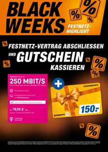 Gutscheine im expert Prospekt "BLACK WEEKS" mit 9 Seiten (Duisburg)