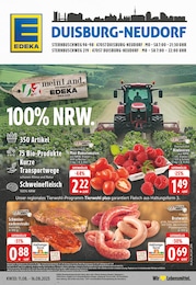 EDEKA Prospekt für Duisburg: "Aktuelle Angebote", 24 Seiten, 11.08.2025 - 16.08.2025