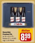 Premium Pils im Angebot bei REWE in Dorsten Premium Pils Angebote von Hasseröder bei REWE Dorsten für 7,99 €