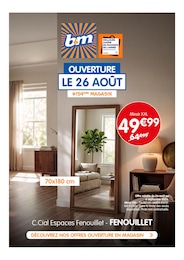 Catalogue Meubles & Décoration B&M en cours à Blagnac et alentours, OUVERTURE LE 26 AOÛT, 1 page, 26/08/2026 - 05/09/2026