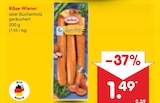 Käse-Wiener für 1,49 € bei Netto Marken-Discount im Angebot Käse-Wiener im aktuellen Netto Marken-Discount Prospekt