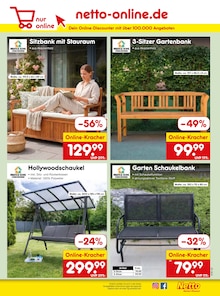 Gartenmöbel im Netto Marken-Discount Prospekt "Aktuelle Angebote" mit 49 Seiten (Fürth)