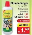 Blumendünger im Angebot bei Zimmermann in Halberstadt Blumendünger Angebote von Sonnenhof bei Zimmermann Halberstadt für 1,49 €