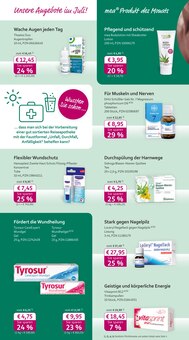Aktueller mea - meine apotheke Prospekt "Unsere Juli-Angebote" für Eltville (Rhein) Aktueller mea - meine apotheke Prospekt für Eltville (Rhein) mit Seiten