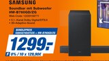 Soundbar mit Subwoofer HW-B760GD/ZG Angebote von Samsung bei expert Schweinfurt für 1.299,00 €