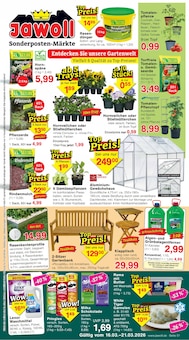 Jawoll Prospekt Sonderposten-Märkte mit 16 Seiten