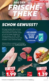 Forelle im Kaufland Prospekt in Gladbeck Aktueller Kaufland Prospekt mit Forelle, "Aktuelle Angebote", Seite 17