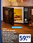 Aktuelle Mikrowelle Angebote bei ALDI SÜD in Mönchengladbach Aktuelles Mikrowelle mit Grill Angebot bei ALDI SÜD in Mönchengladbach ab 59,99 €