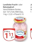 Fruchtjoghurt Angebote von Landliebe bei GLOBUS Gera für 1,11 €