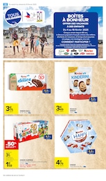 Offre Kinder Chocolat dans le catalogue Carrefour Market du moment à la page 34