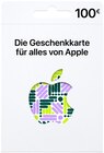 Geschenkkarte von Apple im aktuellen REWE Prospekt für 100,00 €