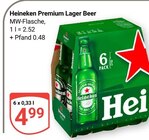 Aktuelles Premium Lager Beer Angebot bei GLOBUS in Krefeld ab 4,99 €
