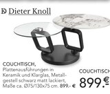 Couchtisch im Angebot bei BRAUN Möbel-Center in Rottenburg Couchtisch Angebote von Dieter Knoll bei BRAUN Möbel-Center Rottenburg für 899,00 €