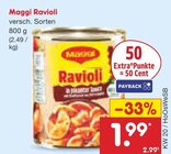 Ravioli im Angebot bei Netto Marken-Discount in Wolfsburg Ravioli Angebote von Maggi bei Netto Marken-Discount Wolfsburg für 1,99 €