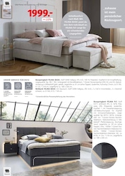 Boxspringbett im Segmüller Prospekt in Offenbach Aktueller Segmüller Prospekt mit Boxspringbett, "Segmüller - Musterring", Seite 18
