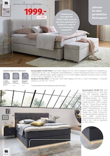 Boxspringbett im aktuellen Segmüller Prospekt (Frankfurt (Main)) Boxspringbett im Segmüller Prospekt "Segmüller - Musterring" mit 24 Seiten (Frankfurt (Main))