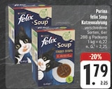 Aktuelle Felix Katzenfutter Angebote bei E center in Jena Aktuelles felix Soup Katzennahrung Angebot bei E center in Jena ab 1,79 €