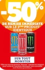 Promo -50% de remise immédiate sur le 2ème produit identique sur tout Monster à  dans le catalogue Bi1 à Château-Chinon(Ville)