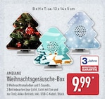 Weihnachtsgeräusche-Box von Ambiano für 9,99 € bei ALDI Nord im Angebot Weihnachtsgeräusche-Box von Ambiano im aktuellen ALDI Nord Prospekt