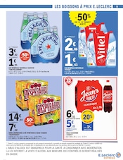 Promos Coca-Cola dans le catalogue "Faim de bonnes affaires ?" de E.Leclerc Coca-Cola en promo dans le catalogue E.Leclerc à la page 9