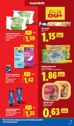 Offre Lingettes dans le catalogue Lidl du moment à la page 17