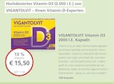Vitamin D3 2000 I.E. Kapseln bei LINDA Premiumapotheke im Prospekt "" für 15,50 €