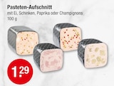 Pasteten-Aufschnitt mit Ei im V-Markt Prospekt Pasteten-Aufschnitt mit Ei von im aktuellen V-Markt Prospekt für 1,29 €