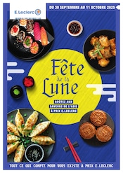 Prospectus E.Leclerc à Urrugne, "Fête de la Lune", 10 pages de promos valables du 30/09/2025 au 11/10/2025
