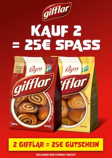 GIFFLAR Prospekt "KAUF 2 = 25€ SPASS" mit  Seite (Weißenfels)