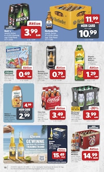 Coca Cola im aktuellen combi Prospekt (Lippstadt) Coca Cola im combi Prospekt "Markt - Angebote" mit 33 Seiten (Lippstadt)