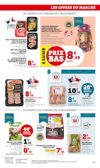 Promotion Oeuf dans le prospectus Super U, valable du 04/11/2025 au 16/11/2025 Promo Oeuf dans le catalogue Super U du moment à la page 29