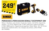 Promo Perceuse à percussion DCD709M2T-QW à 249,00 € dans le catalogue Tout Faire à Forges-les-Eaux