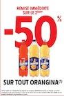 Intermarché Super Lambesc - Promo -50% de remise immédiate sur le 2ème sur tout ORANGINA Promo -50% de remise immédiate sur le 2ème sur tout ORANGINA à dans le catalogue Intermarché Super à Lambesc