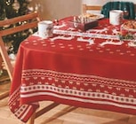 Nappe anti-tache festive 140x240cm en promo chez Super U Nappe anti-tache festive 140x240cm dans le catalogue Super U