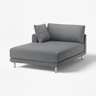 Aktuelle Sitzmöbel Angebote bei IKEA in Darmstadt Aktuelles Bezug Récamierenelement links Johanneshov dunkelgrau Johanneshov dunkelgrau Angebot bei IKEA in Darmstadt ab 249,00 €