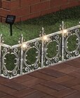 4-tlg. Solar-Gartenzaun Angebote bei Wreesmann Stendal für 12,99 €
