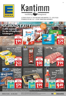 Aktueller EDEKA Prospekt für Nachrodt-Wiblingwerde mit  Seiten